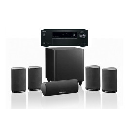 Onkyo TX-SR393 + Harman Kardon HKTS 5 BK