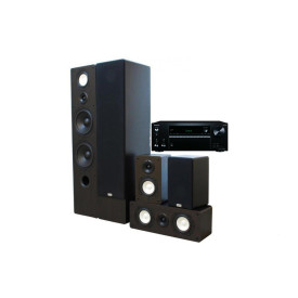 Onkyo TX-NR575E + set 5.0 Taga Harmony TAV–806F/806S/806C