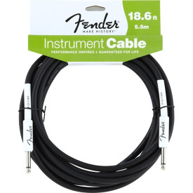 FENDER PERFORMANCE INSTRUMENT CABLE 18,6 BK