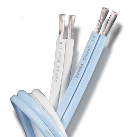 Supra Cable CLASSIC MINI 2X1.6 WHITE 10M