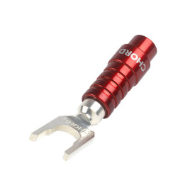 CHORD ChordOhmic ChorAlloy Spade SHORT CRIMP Red ABS Cap