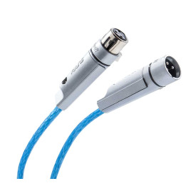 Supra Digital XLR Excalibur Rhodium 1m