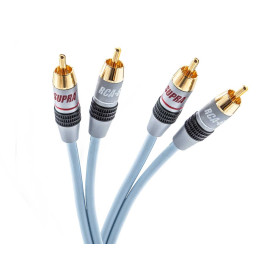 Supra Dual 2RCA-2RCA Audio 1.5m