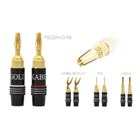 GOLDKABEL EVOLUTION BANANA II 4шт.