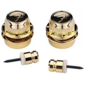 FENDER STRAP LOCKS GOLD PAIR FSLG1