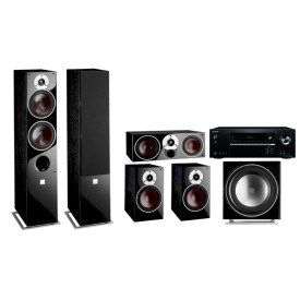 Onkyo TX-NR474 + Dali Zensor 7 set 5.1 7/1/Vokal/sub E-9