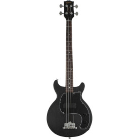 GIBSON LES PAUL JUNIOR TRIBUTE DC BASS WORN EBONY