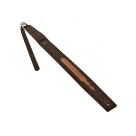 Gibson ASGG-BL020 BRUSHED LEATHER STRAP BROWN W/COGNAC INSERT