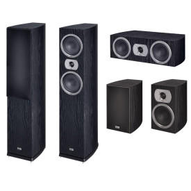 HECO Victa Prime 502 set 5.0 Black