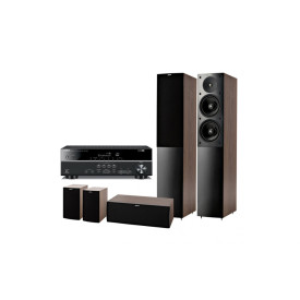 Домашний кинотеатр set 5.0 Yamaha RX-V483 + Jamo S506 HCS Wenge