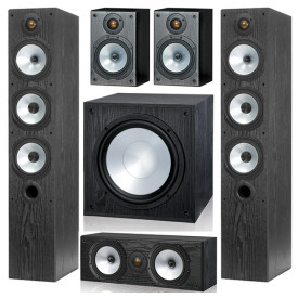 Monitor Audio MR6/MR1/MRcentre/MRW-10 set 5.1 Black