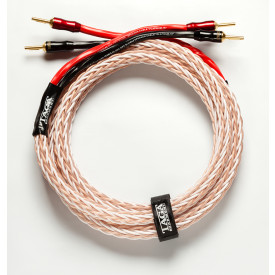 Taga Harmony Platinum-18 OFC Braided Speaker Cable with Banana Plugs 2х2,5 метра