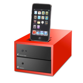 Pro-Ject DESIGN BOX ACRYL 2iP - RED