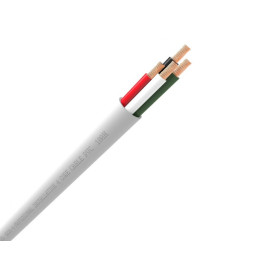 QED QX16/4 100M WHITE PVC FLAME-RET (QE4140)