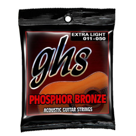 GHS STRINGS GHS STRINGS VINTAGE BRONZE EX. LIGHT SET