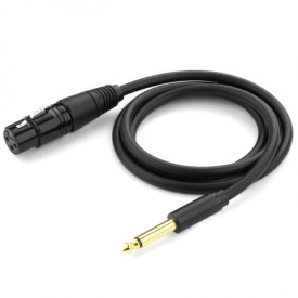 UGREEN AV131 Jack 6 3 mm to XLR Female AV Cable, 3 m Black 20720