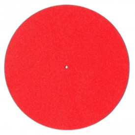 Rega Turntable Mat Red