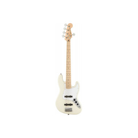 SQUIER by FENDER AFFINITY SERIES JAZZ BASS V MN OLYMPIC WHITE