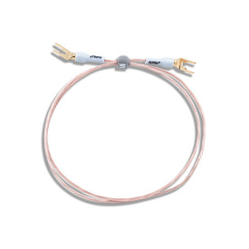 SUPRA GROUND PHONO CABLE WITH SPADES 1M