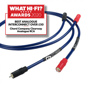 CHORD ClearwayX 2RCA to 2RCA 1m