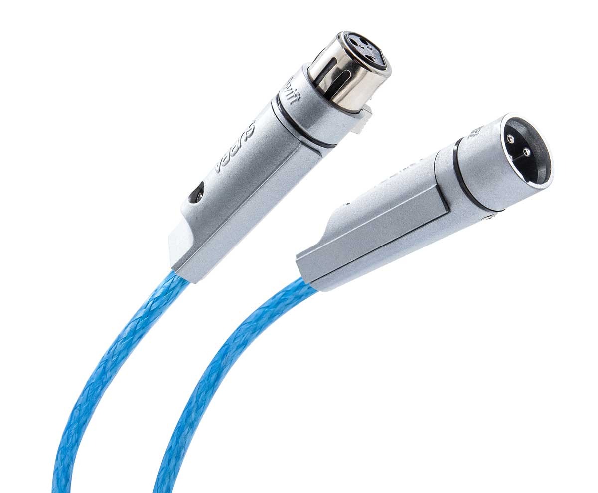 Supra Digital XLR Excalibur Rhodium 1m