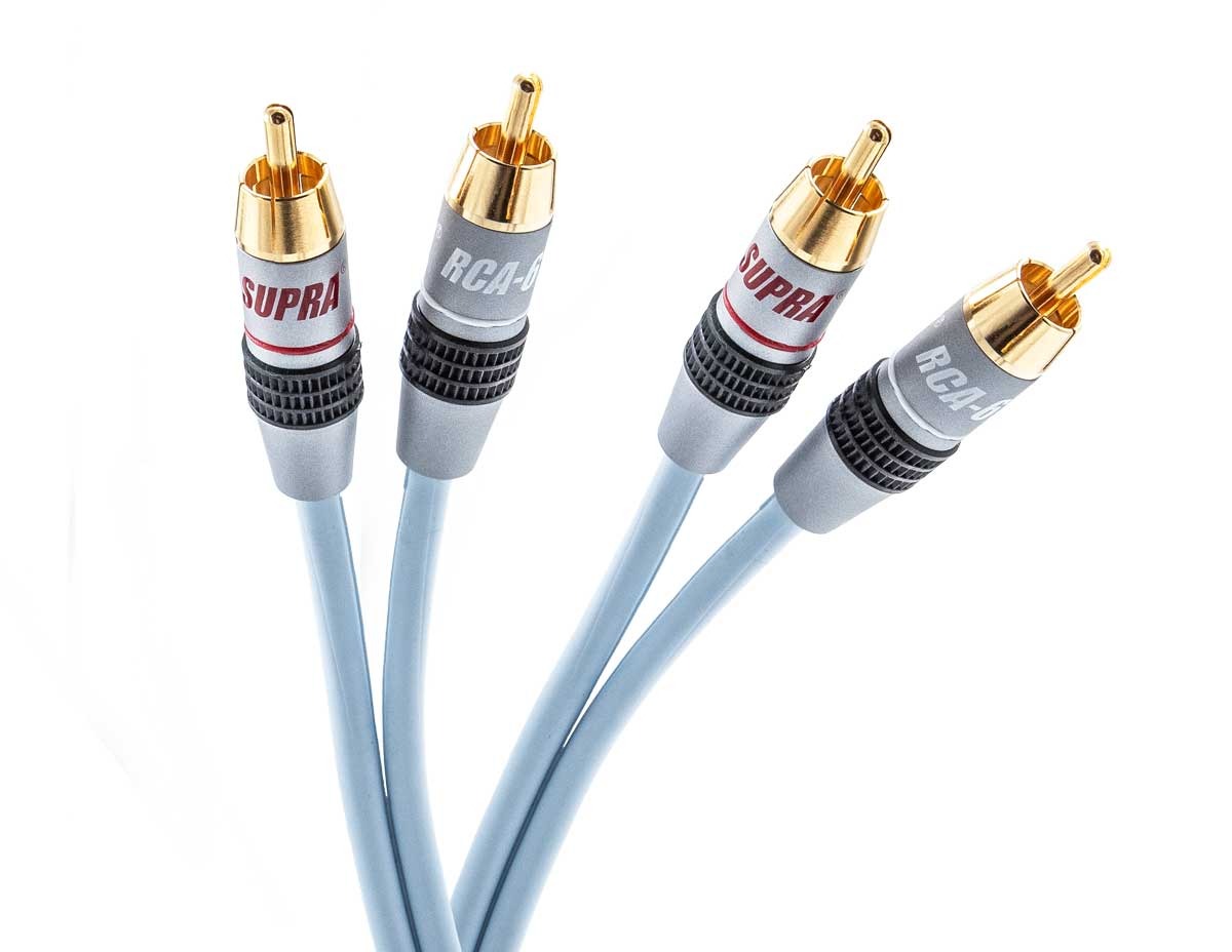 Supra Dual 2RCA-2RCA Audio 1.5m