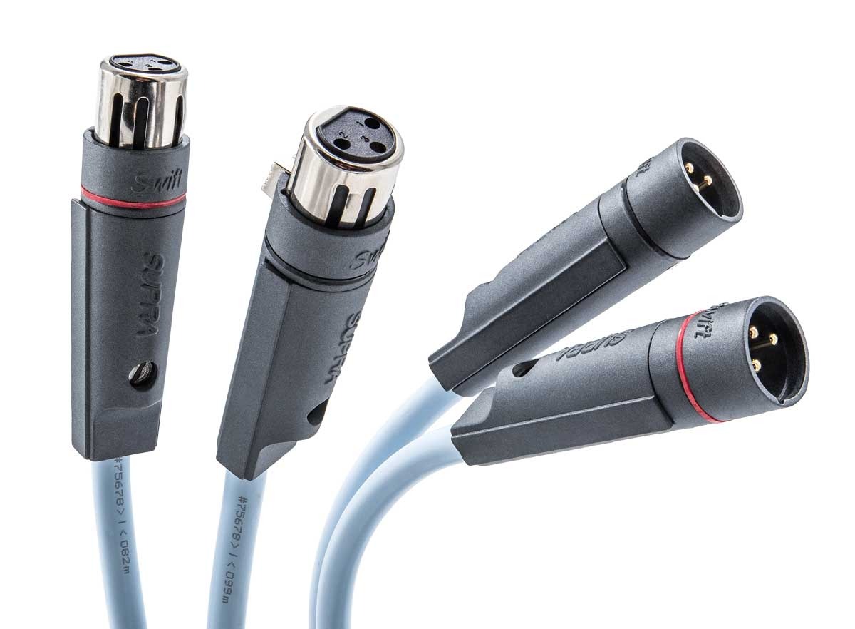 Supra EFF-IXLR Audio Pair 2m
