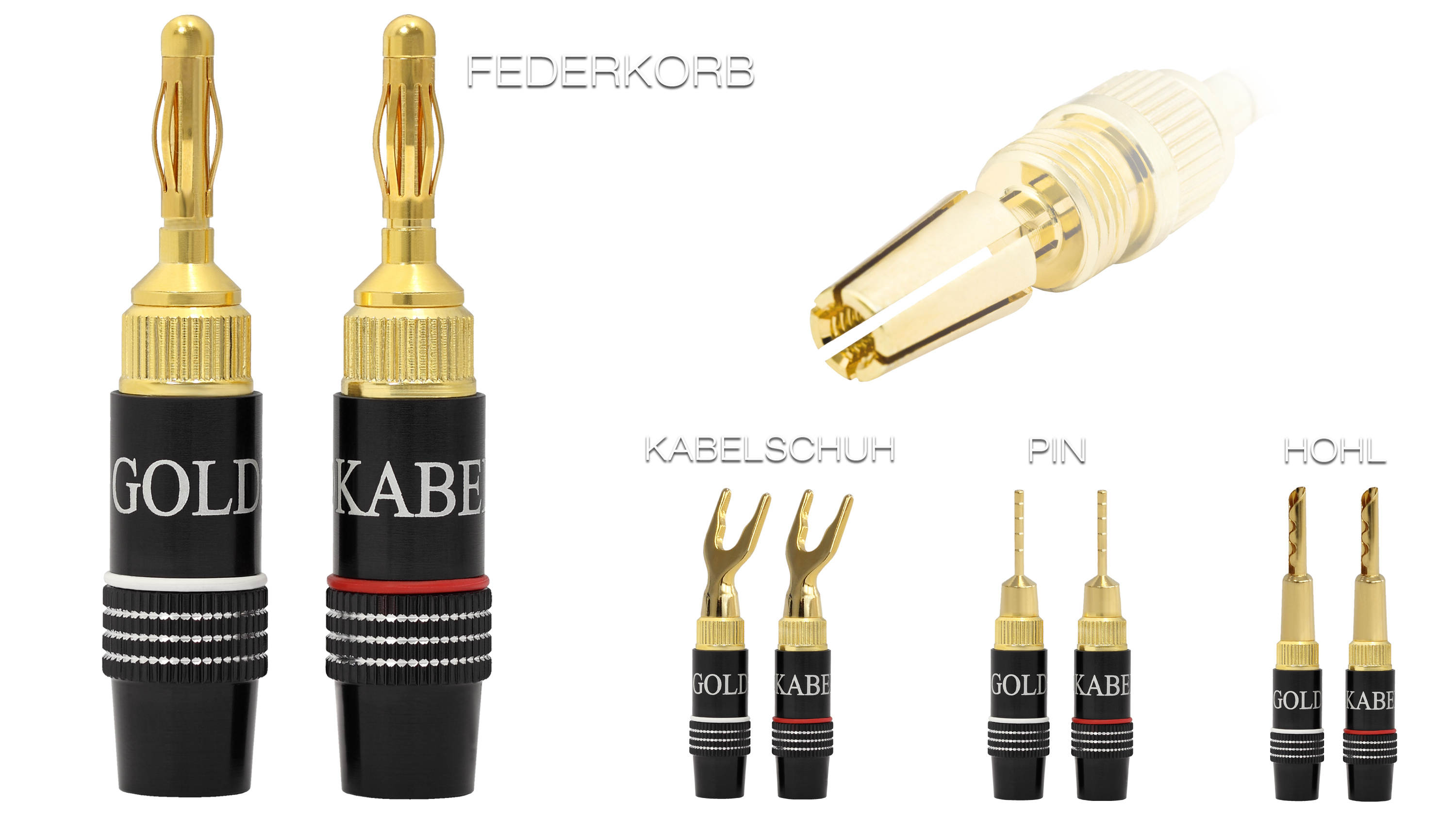 GOLDKABEL EVOLUTION BANANA I 4шт.