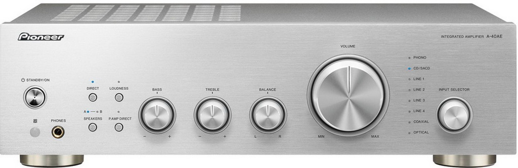 Pioneer A-40AE Silver