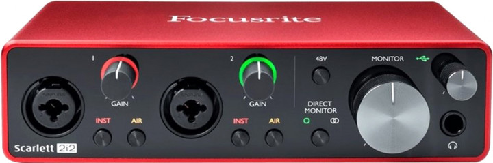 FOCUSRITE Scarlett 2i2 3rd Gen