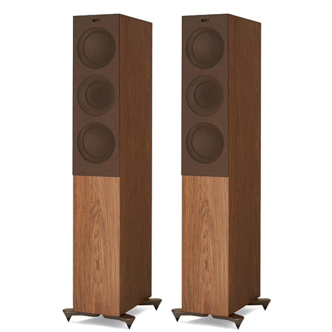 KEF R5 Meta Walnut
