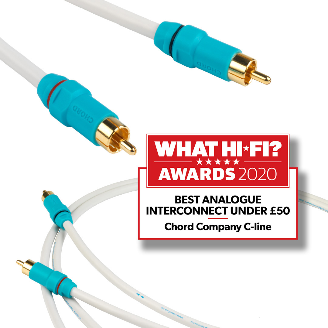 CHORD C-line 2RCA to 2RCA 0.5m