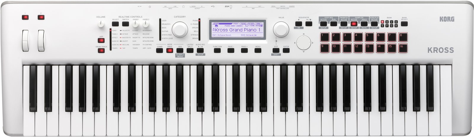 KORG KROSS2-61-WH
