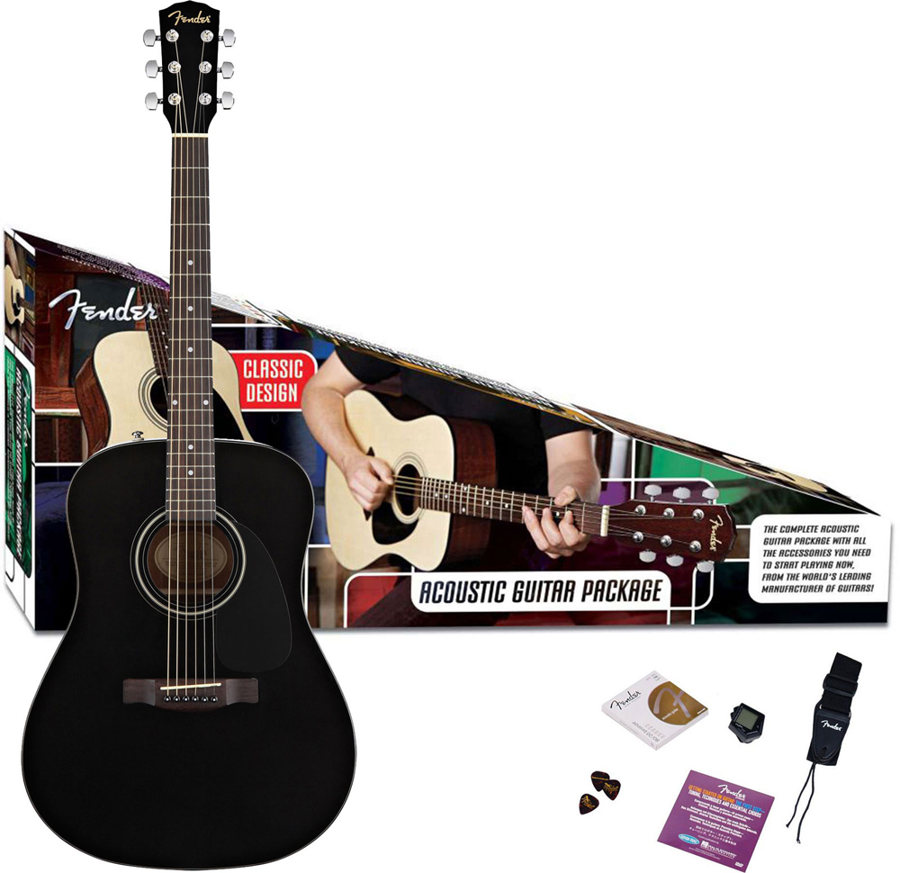 FENDER CD-60 PACK BK