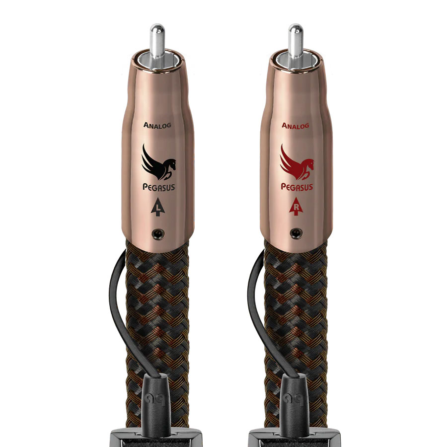 AUDIOQUEST Pair 1m Pegasus 72V DBS RCA > RCA