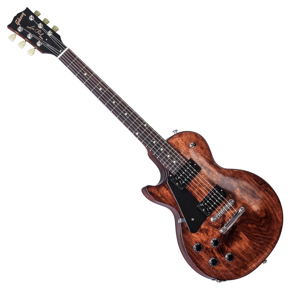 GIBSON 2017 T LES PAUL FADED WORN BROWN - 2