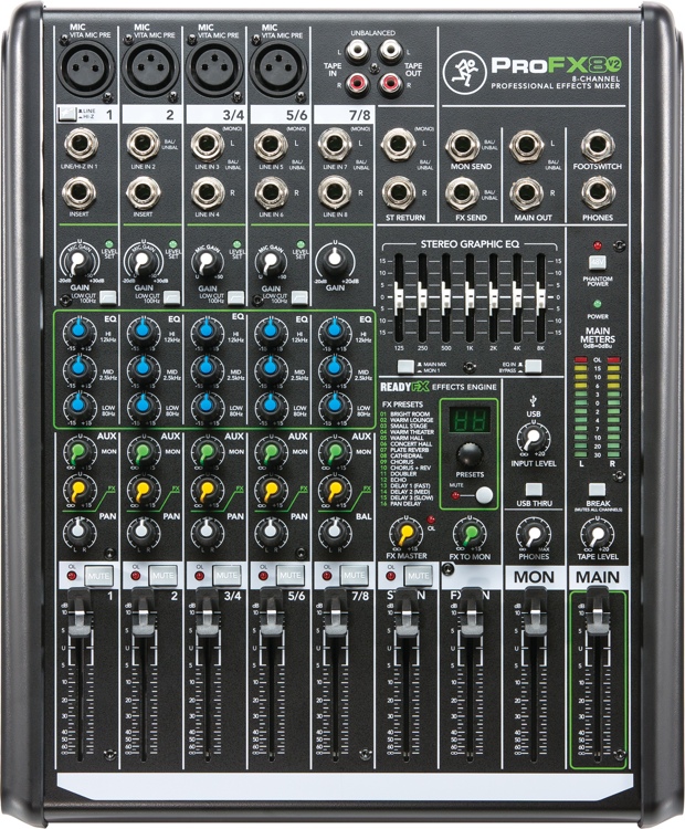 MACKIE PROFX8V2