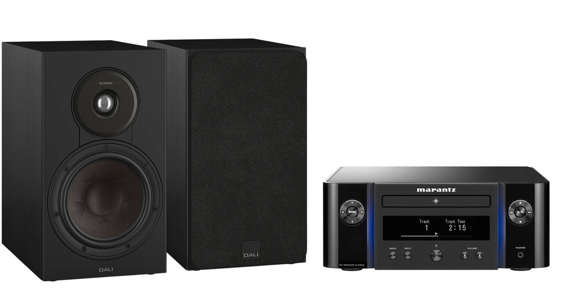 Marantz Melody Media - M-CR612 + DALI Sonik 3