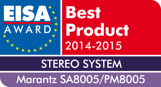 SA8005 и PM8005 от Marantz — «Лучший продукт 2014—2015 года».
