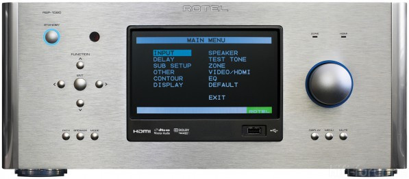 Rotel RSP-1582: предусилитель 7.2, Dolby Atmos, DTS: X и Auro-3D