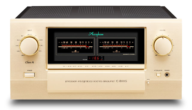 Accuphase представила интегральный стереоусилитель E-800S