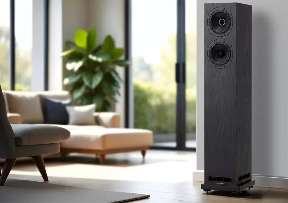 Fyne Audio F55E: точечный звук IsoFlare в компактной напольной акустике