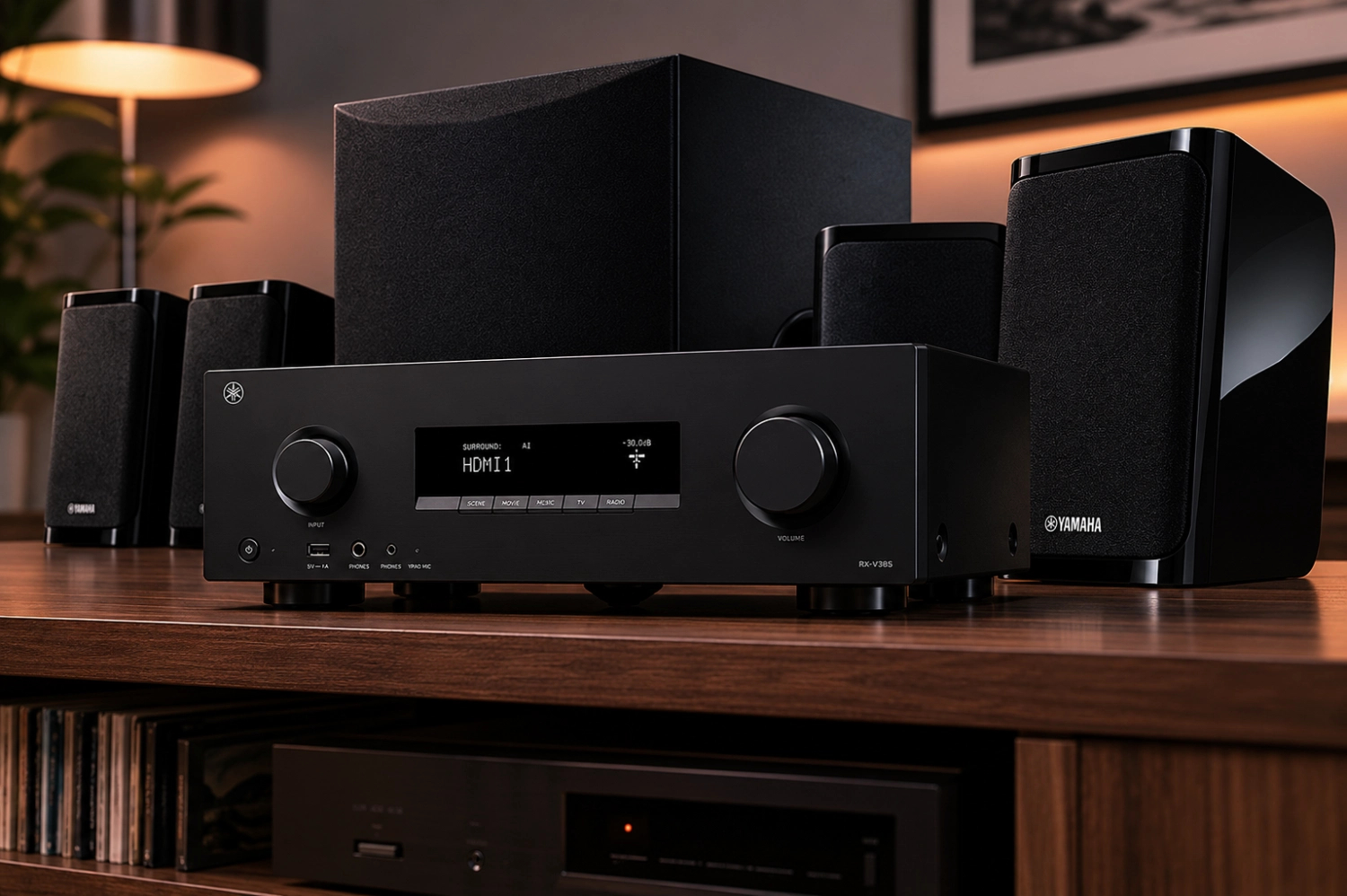 Yamaha YHT-4970U — домашний кинотеатр с AV-ресивером RX300A и настоящим 5.1 звуком
