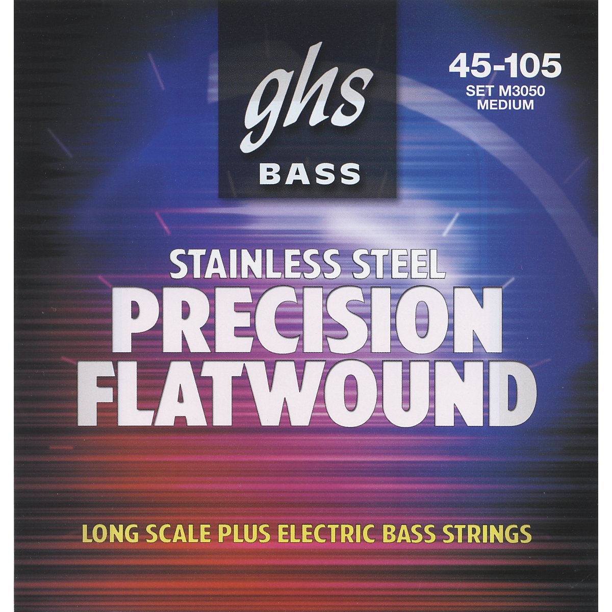 GHS STRINGS M3050 PRECISION FLATWOUND
