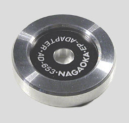 Nagaoka AE Adaptor 45RPM Alluminium art 3031