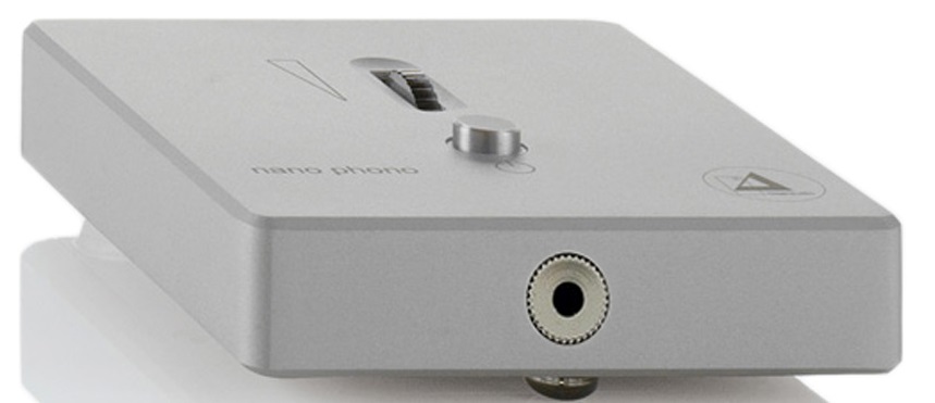 Clearaudio Nano Phono V2 EL 028 H/S Silver с выходом на наушники