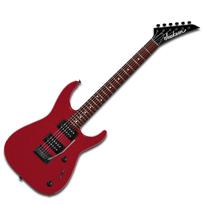 JACKSON JS11 DINKY METALLIC RED