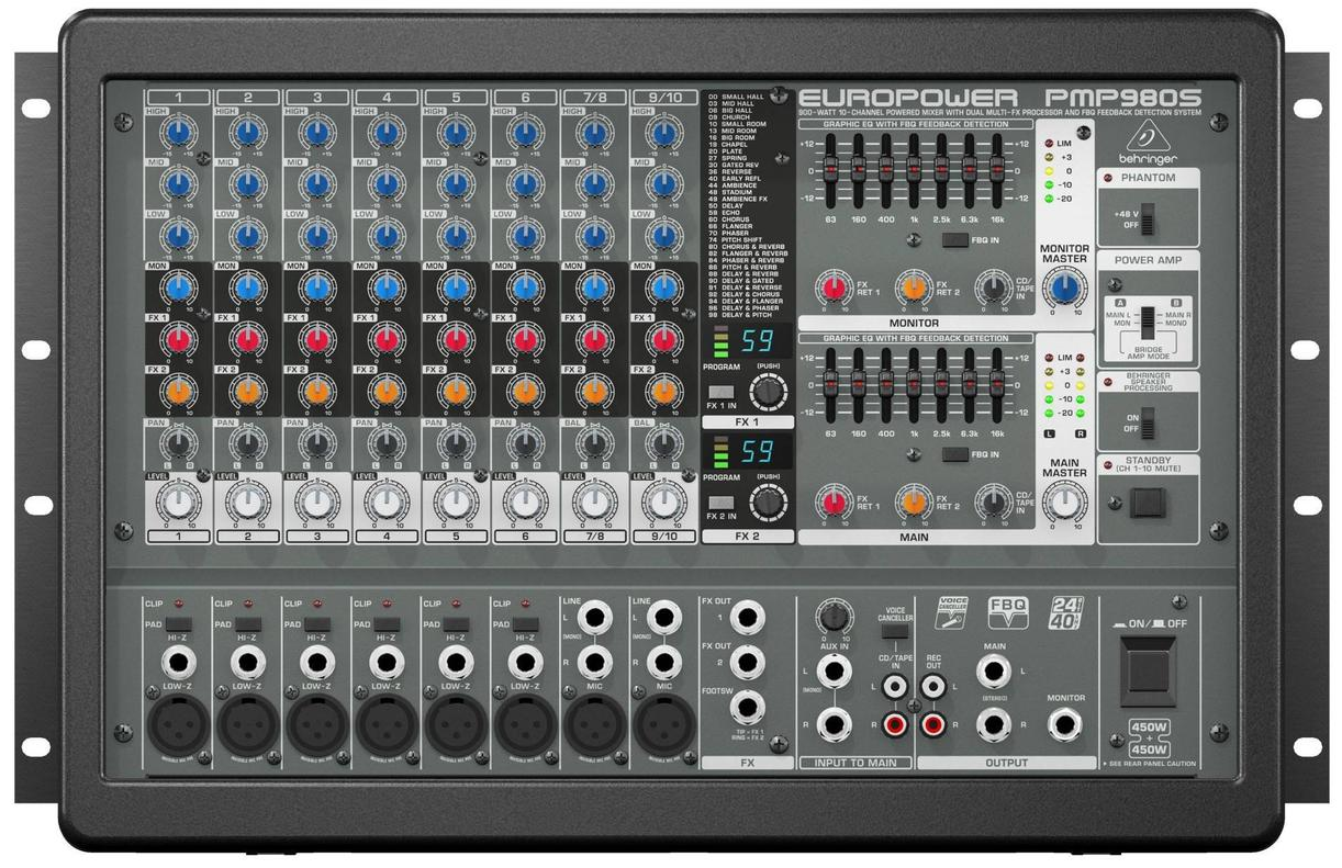 BEHRINGER PMP980S