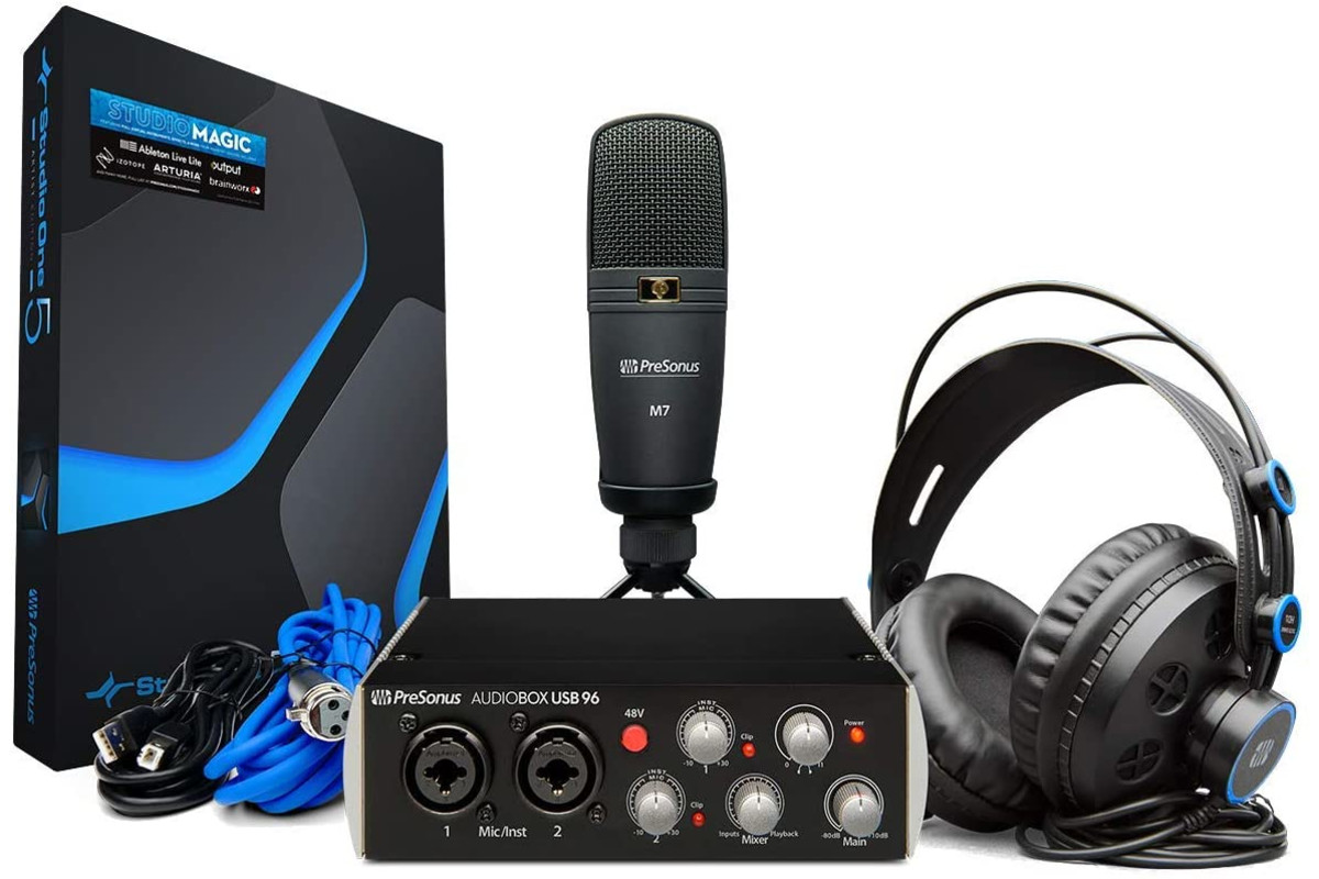 PRESONUS AudioBox USB 96 Studio 25th Anniversary Edition Bundle