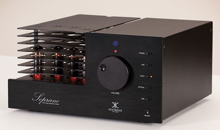Synthesis SOPRANO lntegrated stereo tube amplifier Black